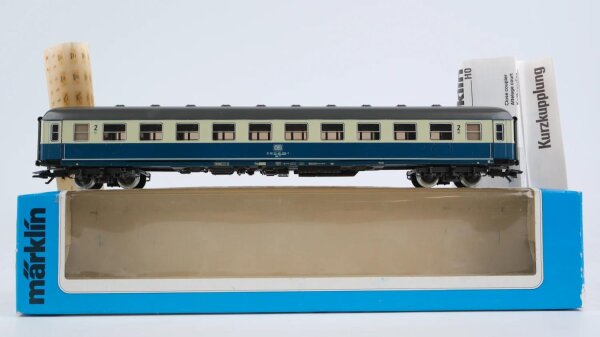 Märklin H0 4092 Schnellzugwagen Büm 234 51 80 22-70 983-7 2. Kl. mit Beleuchtung DB