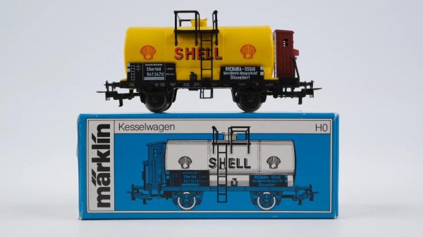 Märklin H0 4676 Mineralöl-Kesselwagen SHELL der DRG