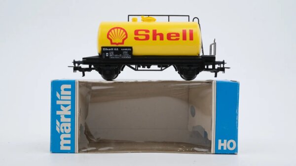 Märklin H0 4442 Mineralöl-Kesselwagen SHELL  Einheitskesselwagen der DB