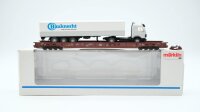 Märklin H0 4742 Niederflurwagen mit LKW Bauknecht DB