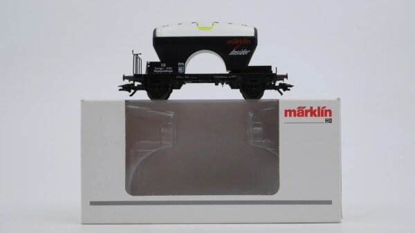 Märklin H0 46582 5-Jahre Insider-Mitgliedschaft Flachwagen mit Wasserwage der DB