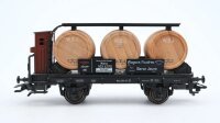Märklin H0 46744 Weinfaßwagen mit Bremserhaus...