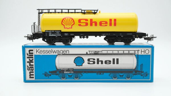 Märklin H0 4651 Mineralöl-Kesselwagen SHELL Einheitskesselwagen der DB