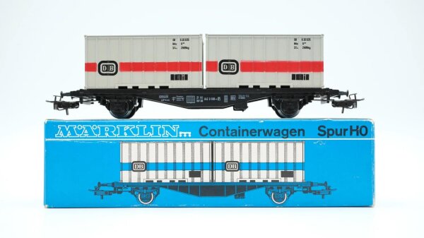 Märklin H0 4664 Containerwagen Deutsche Bundesbahn DB
