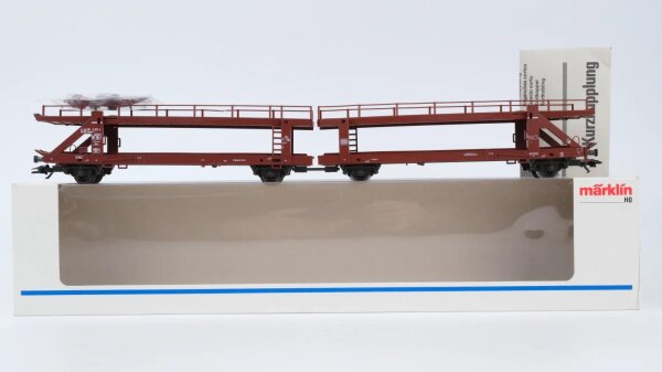 Märklin H0 4712 Autotransportwagen Laaeks 553 DB