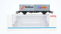 Märklin H0 47683 Behälter-Tragwagen Nedlloyd...