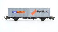 Märklin H0 47683 Behälter-Tragwagen Nedlloyd (Containerwagen)  Lgjs 323 der NS