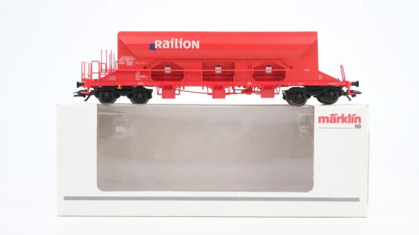 Märklin H0 48101 Drehschieber-Seitenentladewagen RailioN  Facns 133 der DB AG