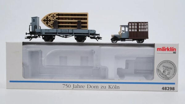 Märklin H0 48298 Niederbordwagen Modellbahn-Ausstellung Köln  X 05 der DRG