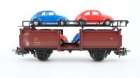Märklin H0 4613 Autotransportwagen mit Pkw  Off 52  Laaes 541 der DB