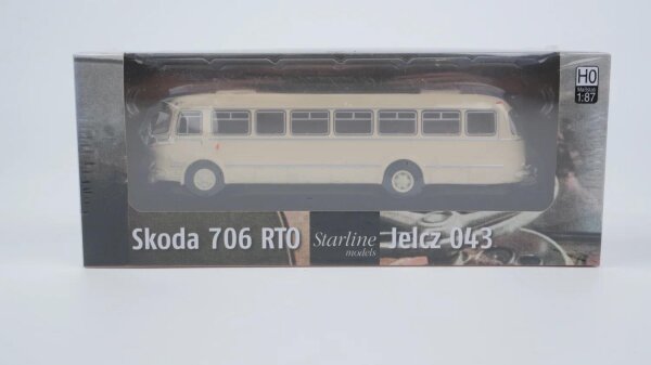 Brekina H0 58250 Skoda Autobus 706 RTO beige