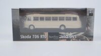Brekina H0 58250 Skoda Autobus 706 RTO beige