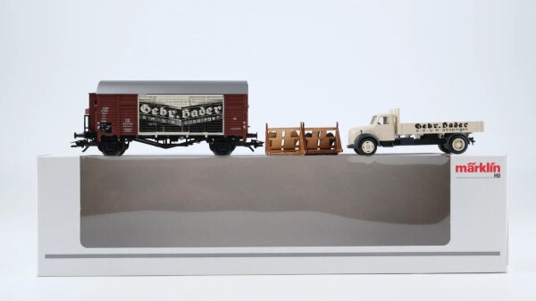 Märklin H0 48111 Museumswagen 2011 GEBR. BADER Gms 30 der DB