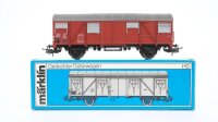Märklin H0 4700 Gedeckter Güterwagen Glmhs 50...