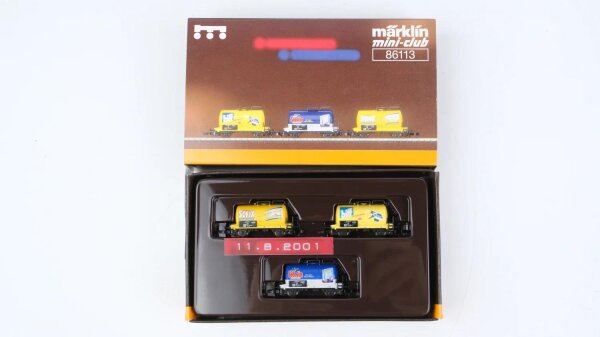 Märklin Z 86113 Kesselwagen-Set "Henkel" der DB AG
