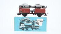 Märklin H0 4613 Autotransportwagen mit 4 PKW DB