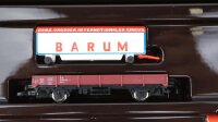 Märklin Z 8664 Niederbordwagen-Set Zirkuswagen "Barum" DB