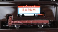 Märklin Z 8664 Niederbordwagen-Set Zirkuswagen "Barum" DB