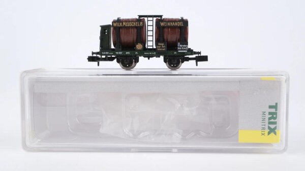 Minitrix N 15517 Weinfaßwagen K.Bay.Sts.B.