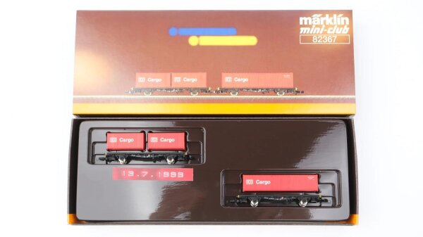 Märklin Z 82367 Containerwagen-Set DB Cargo