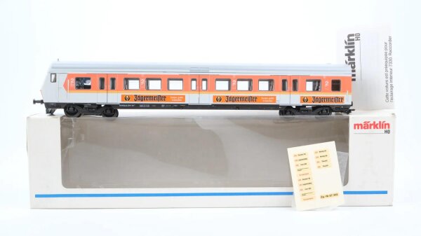 Märklin H0 4106 S-Bahn-Steuerwagen Jägermeister 2. Kl.
