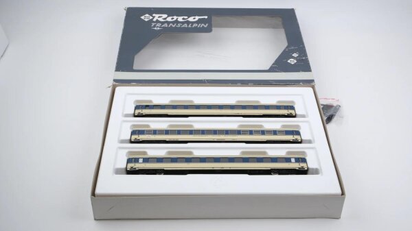 Roco H0 43054 Ergänzungsset Transalpin ÖBB mit Ersatzwagen
