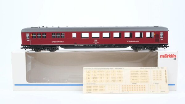 Märklin H0 43240 Speisewagen WRüge 152 (50 80 88-86 180-9) der DB