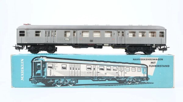 Märklin H0 4081 Nahverkehrswagen mit Führerstand 2 Kl. DB