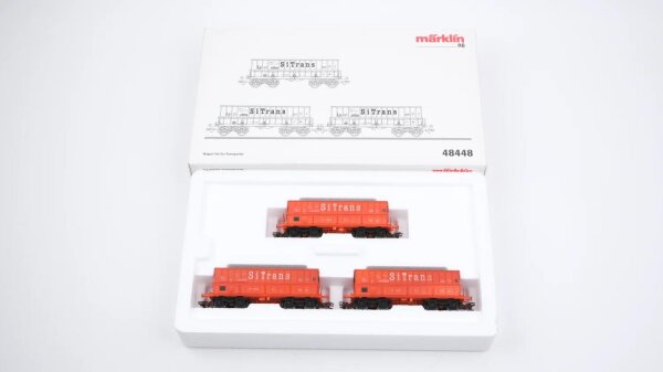 Märklin H0 48448 Güterwagen-Set Erz-Transporter SiTrans SNCB