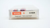 Wiking N 90934 Feuerwehr Rettungswagen, 3er-Set