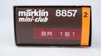 Märklin Z 8857 Elektrische Lokomotive BR 151 der DB
