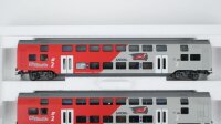 Märklin H0 43540 Wagen-Set Wiesel Doppelstockwagen...