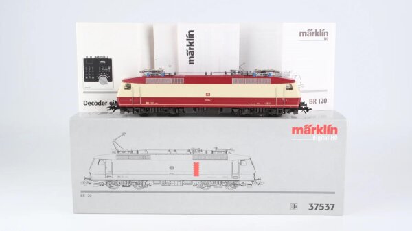 Märklin H0 37537 E-Lok BR 120 004-7 DB Wechselstrom Digital Sound