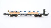 Trix H0 33954 Niederbordwagen mit Maibaum