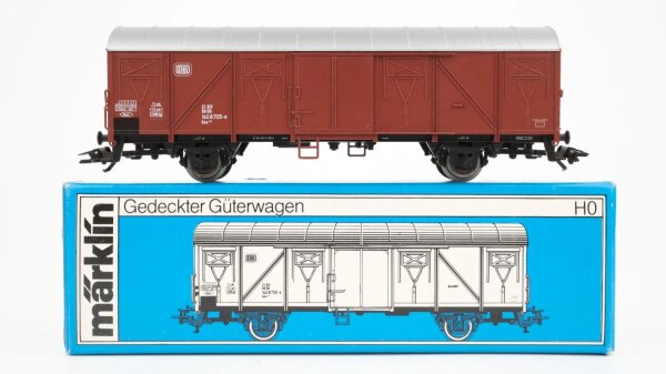 Märklin H0 4710 Gedeckter Güterwagen G der DB DBP