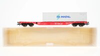 Fleischmann H0 5248 Container-Tragwagen 31 80 455 6 107-9...