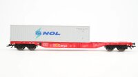 Fleischmann H0 5248 Container-Tragwagen 31 80 455 6 107-9 DB AG