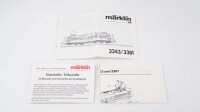 Märklin H0 3343 E-Lok BR 151 021-3 DB Wechselstrom vermutlich verharzt