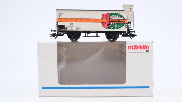 Märklin H0 4893 Kühlwagen mit Bremserhaus LANDSKRON  Gk der DR