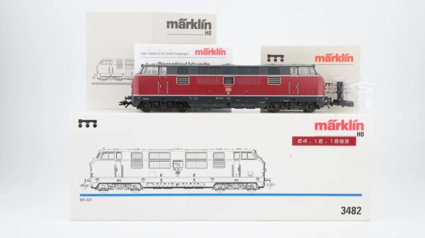 Märklin H0 3482 Diesellok BR 221 127-4 DB Wechselstrom