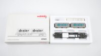 Märklin H0 47441 Taschenwagen mit Wechselaufbauten...