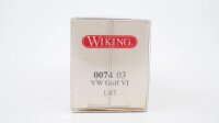 Wiking H0 007403 VW Golf VI schwarzmatt-orange