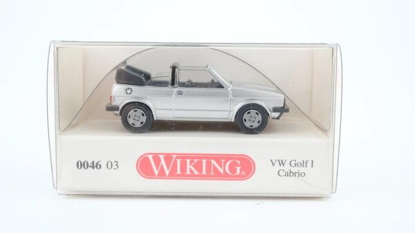 Wiking H0 004603 VW Golf I Cabrio silber