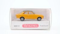 Wiking H0 020303 Ford Escort gelb-schwarz