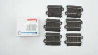 Märklin H0 24206 6x Gebogenes Gleis R2 = 437,5 mm...