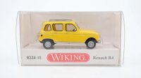 Wiking H0 022449 Renault R4 mit Faltdach gelb