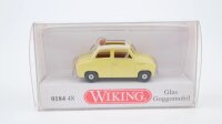 Wiking H0 018448 Glas Goggomobil gelb-weiß