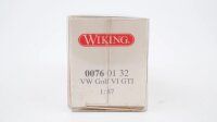 Wiking H0 00760132 VW Golf VI GTI schwarz