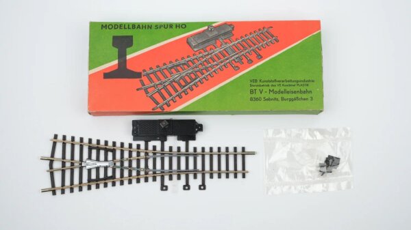 VEB H0 5452721 Modellweiche links