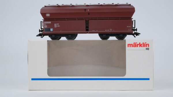 Märklin H0 4626 Selbstentladewagen mit Klappdeckeldach DB